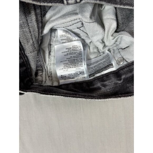 Levi’s 501 Jeans Mens 32x32 Black Denim Button Fly Straight Leg Regular 29x29 - Picture 9 of 9